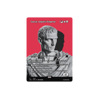 Custom alternate art for a Caesar, Legion's Emperor proxy.